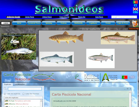 Carta Piscicola Nacional TrutasPT Carta Piscicola Nacional TrutasPT Conhecer melhor a nossa fauna fluvial ...