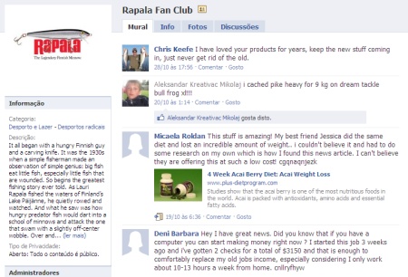 Facebook Rapala Facebook Rapala Mepps e Rapala no Facebook!