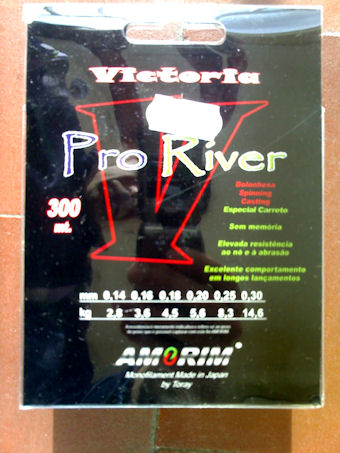 Linha pesca Victoria Pro River Amorim Linha pesca Victoria Pro River Amorim Teste – Linha Victoria Pro River V