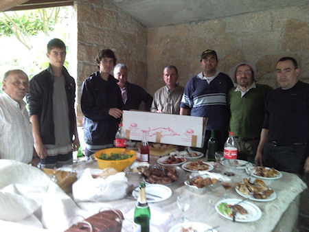 Primeiro convivio trutas mesa Primeiro convivio trutas mesa 1º Convívio Nacional de Pescadores de Trutas.