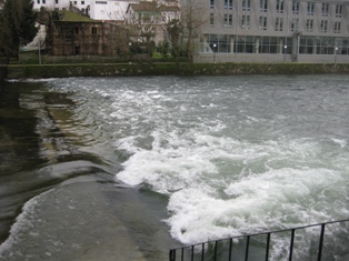 Vouga Vouga Rio Vouga no dia 23 de Janeiro.